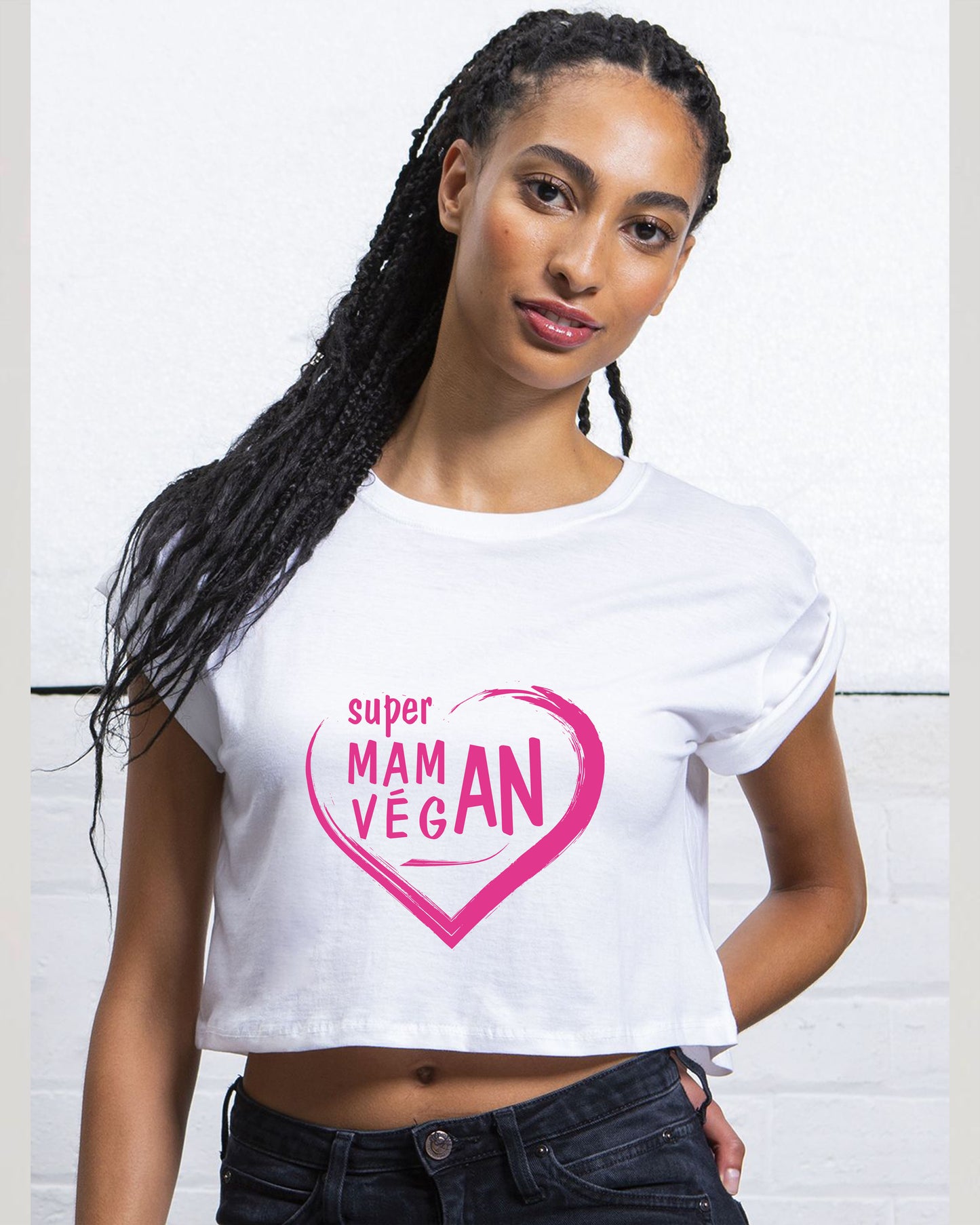 Crop Top Femme 100% Coton bio